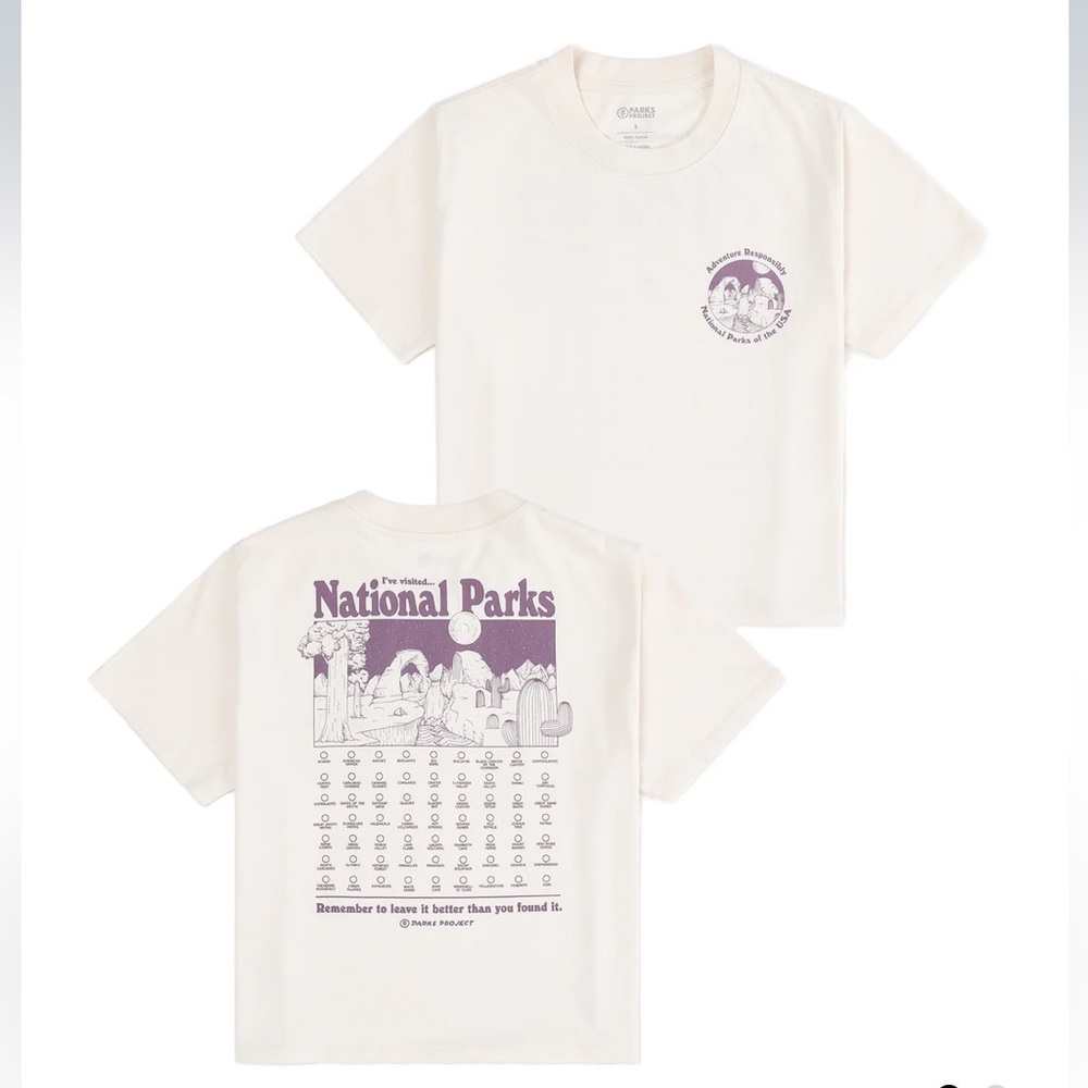 Parks Project Women's National Parks Fill In Boxy Tee